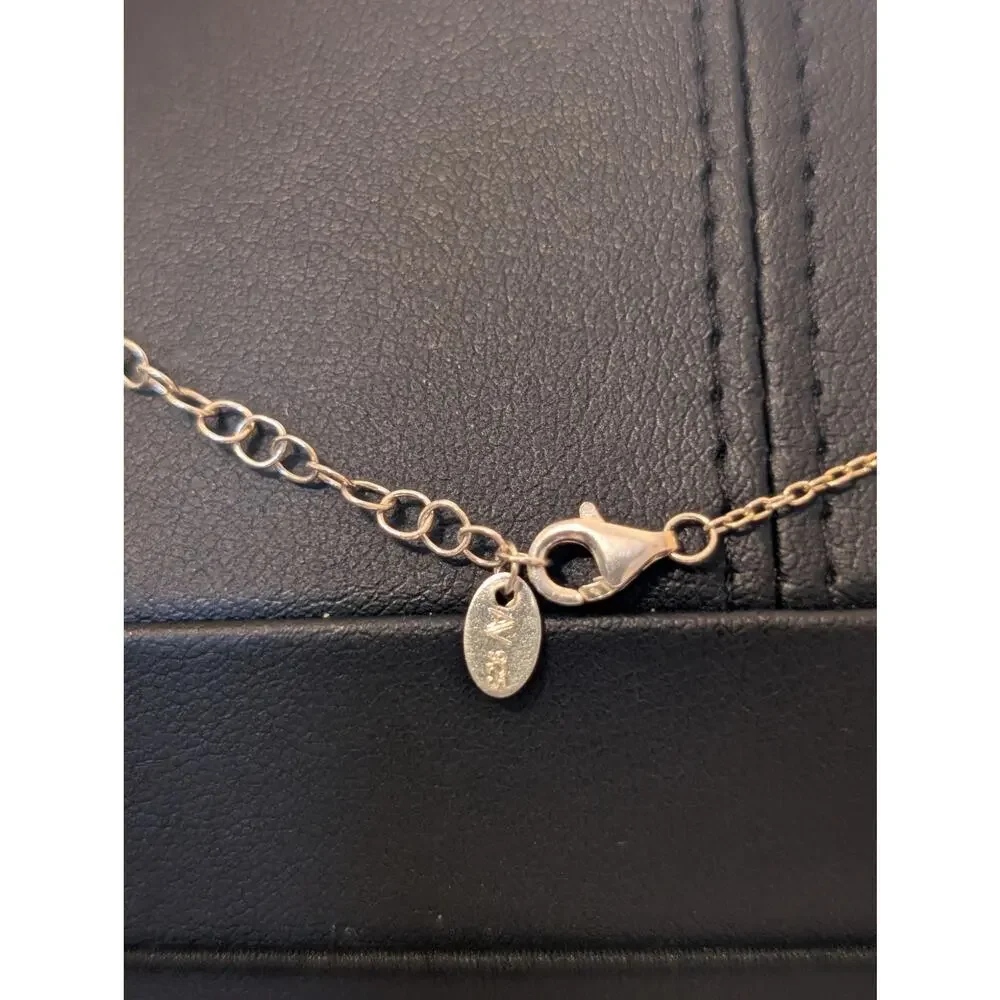 M A M A 925 Sterling Vermeil Yellow Tone Dainty 16